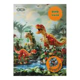 Щоденник шкільний DINO, А5, 40 арк, м'яка обкл., скоба, глянц.ламін., SMART Line Щоденник шкільний DINO, А5, 40 арк, м'яка обкл., скоба, глянц.ламін., SMART Line