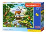 Кастор пазлы 300 "Лесная гармония", 40*29см /10/