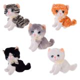 М'яка іграшка кішки, муз. 5 видів, р-р іграшки - 20 см, п/е /60/ М'яка іграшка кішки, муз. 5 видів, р-р іграшки - 20 см, п/е /60/