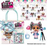 Игровой набор BELA DOLL 12видов, куколка+аксессуары,упаковка в виде пакета подарочного  9,9*9,9*11,5см /108-2/