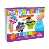 Набір для ліплення з повітряним пластиліном Elastic Clay 20 sticks TM Lovin ОКТО /15/ Набір для ліплення з повітряним пластиліном Elastic Clay 20 sticks TM Lovin ОКТО /15/