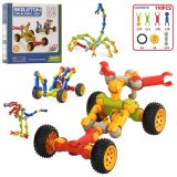 Конструктор шарнірний, 110дет, в кор-ці, 23,5-23,5-7см /12/