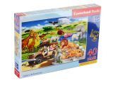 Кастор пазли 40maxi "Сафарі" 59*40 /10/