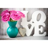 Набір для творчості алмазна картина LOVE Strateg розміром 30х40 см (HEG87049)