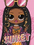 Набір для розпису по номерах для дітей "L.O.L. Surprise! O.M.G. Sunset" 30х40 см