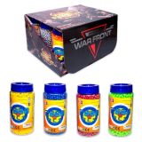 Кульки для іграшкової зброї 6кольорів, 2000 шт в баночці,  12шт в кор./24/288/