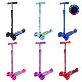 Самокат дитячий 4-х коліс. MAXI, колеса PU світяться, 6 кольорів мікс, п/е /10/