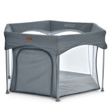 Манеж ME 1195 SWIFT 6 Dark Gray (1шт) шестикут., дитячий, відкидн.бортик, вхід-змійка, темно-сірий Манеж ME 1195 SWIFT 6 Dark Gray (1шт) шестикут., дитячий, відкидн.бортик, вхід-змійка, темно-сірий