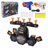 Тір батар 2пістолета10поролон. Кульок,10нарядів присоскою,мішень кор. 26*7,5*35,5см /24-2/ Тір батар 2пістолета10поролон. Кульок,10нарядів присоскою,мішень кор. 26*7,5*35,5см /24-2/