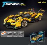 Конструктор на Р/К “Автомобіль”, 1158дет.,  35,5х16,2х8,5 см, 2 мотори, 1158 елементів, вбудований акумулятор, гумові шини, масштаб 1:14, пульт, в кор.  36*27*7см /24-2/