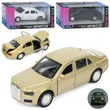 Машина  АвтоСвіт, 1:32-38,метал,інерц, 13см,звук,світло,відчиняються двері/багажник/капот, гумові колеса,3 кольори, бат(табл), в кор-ці,15-7-7см /48/