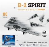 Р/К Літак вбудований акумулятор, пульт керування 2.4 GHz, підсвічування, USB Type-C кабель, поворот на 360°, в кор. /12/