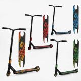 Самокат трюковий 4 кольори, HIC-система, ПЕГІ, алюмінієвий диск та дека, колеса PU, d=10 см /8/