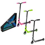 Самокат трюковий колеса PU 110мм,диск алюм 3 кольори,кор. 63*11*54 см /6/ Самокат трюковий колеса PU 110мм,диск алюм 3 кольори,кор. 63*11*54 см /6/