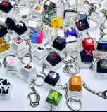 Антістрес-брелок "Кейкап" 1 кнопка , мікс видів // Антістрес-брелок "Кейкап" 1 кнопка , мікс видів //