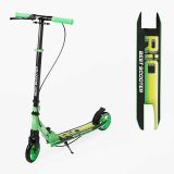 Самокат двоколісний Best Scooter "Rio" колеса PU 145мм, передній амортизатор, ручне гальмо, в кор. /4/ Самокат двоколісний Best Scooter "Rio" колеса PU 145мм, передній амортизатор, ручне гальмо, в кор. /4/