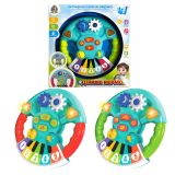 Кермо музичне "Wtoys", підсвічування, звукові ефекти, правила дорожнього руху, в кор. /32/ Кермо музичне "Wtoys", підсвічування, звукові ефекти, правила дорожнього руху, в кор. /32/