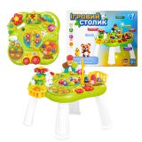 Ігровий столик “WToys”, ОЗВУЧ. УКР. МОВОЮ, бізіборд, логічні ігри, магнітна риболовля, звуки, в кор. /18/